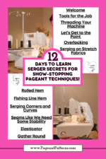 Serger Secrets – Master Sergers For Winning Pageant Designs - Image 2