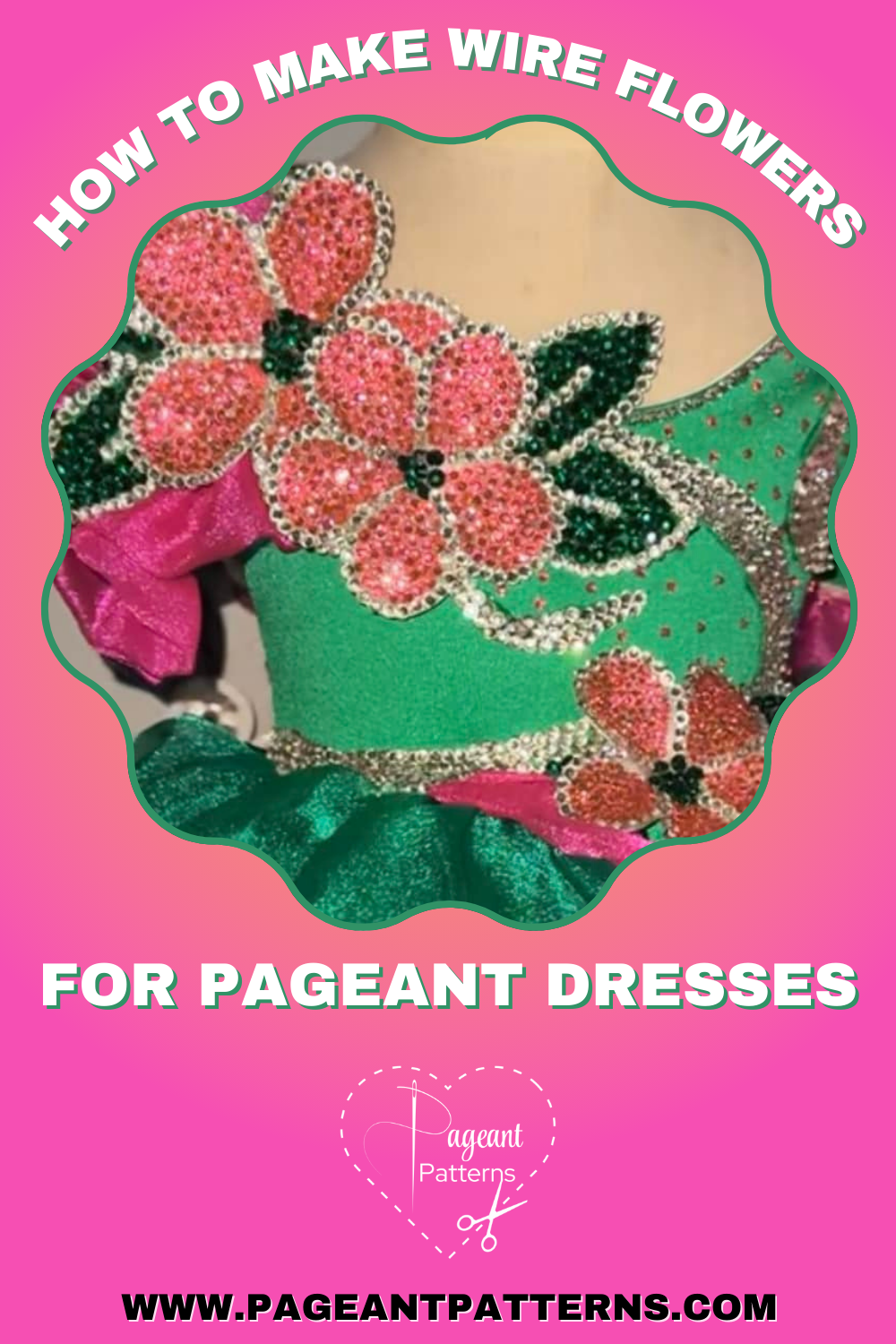 How to Make Wire Flowers for Pageant Wear