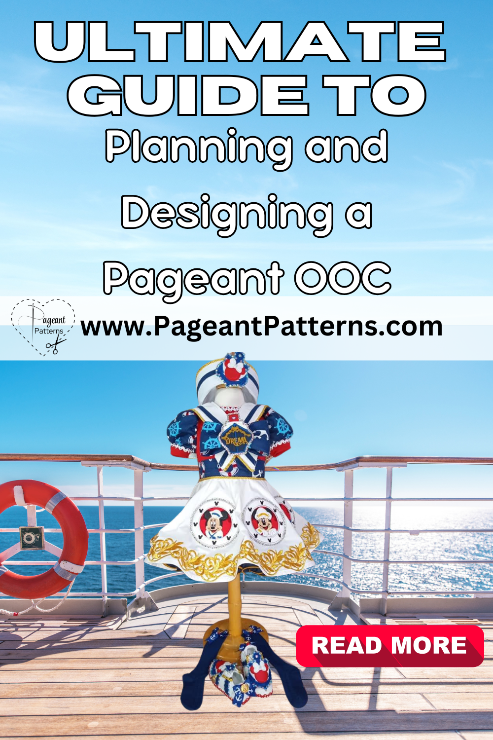 Planning and designing a pageant OOC (Outfit of choice)